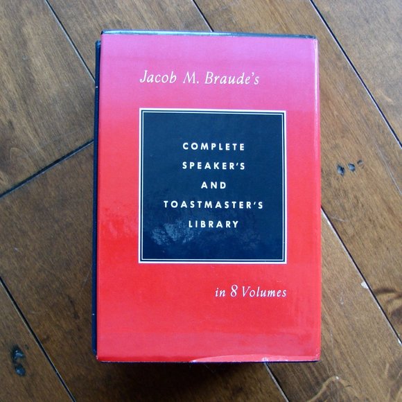 Complete Speaker's and Toastmaster's Library 8 Volumes Weddings Speeches Toasts - Picture 9 of 10